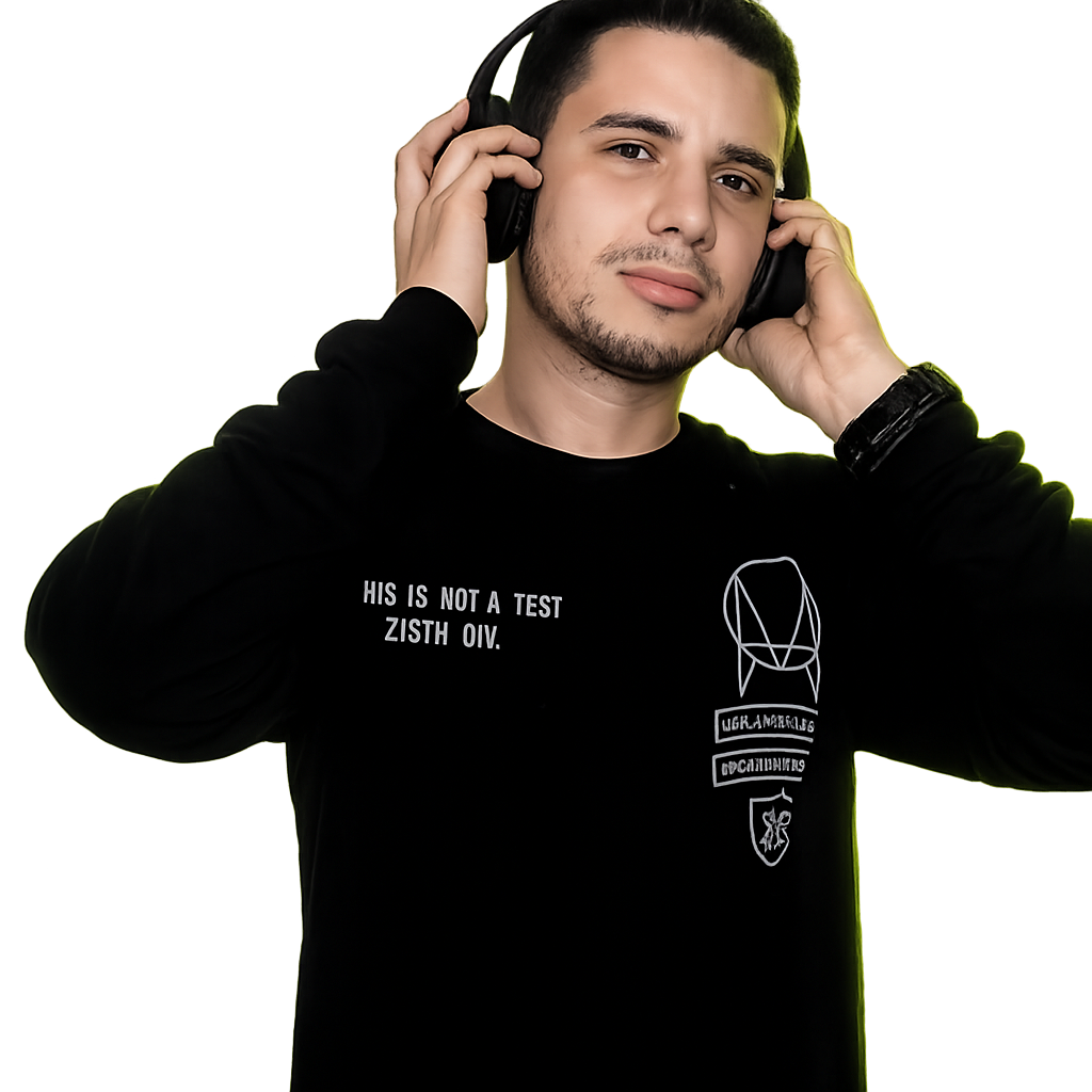 DJ Wesley com headphones